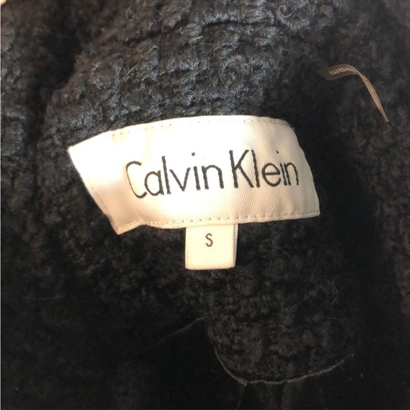 Calvin Klein Black Textured Wool Blend Pea Coat
Size: S - Picture 4 of 10